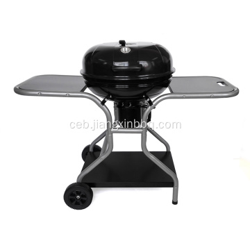 22.5 pulgada nga Ketle Deluxe Charcoal Grill nga adunay Trolley